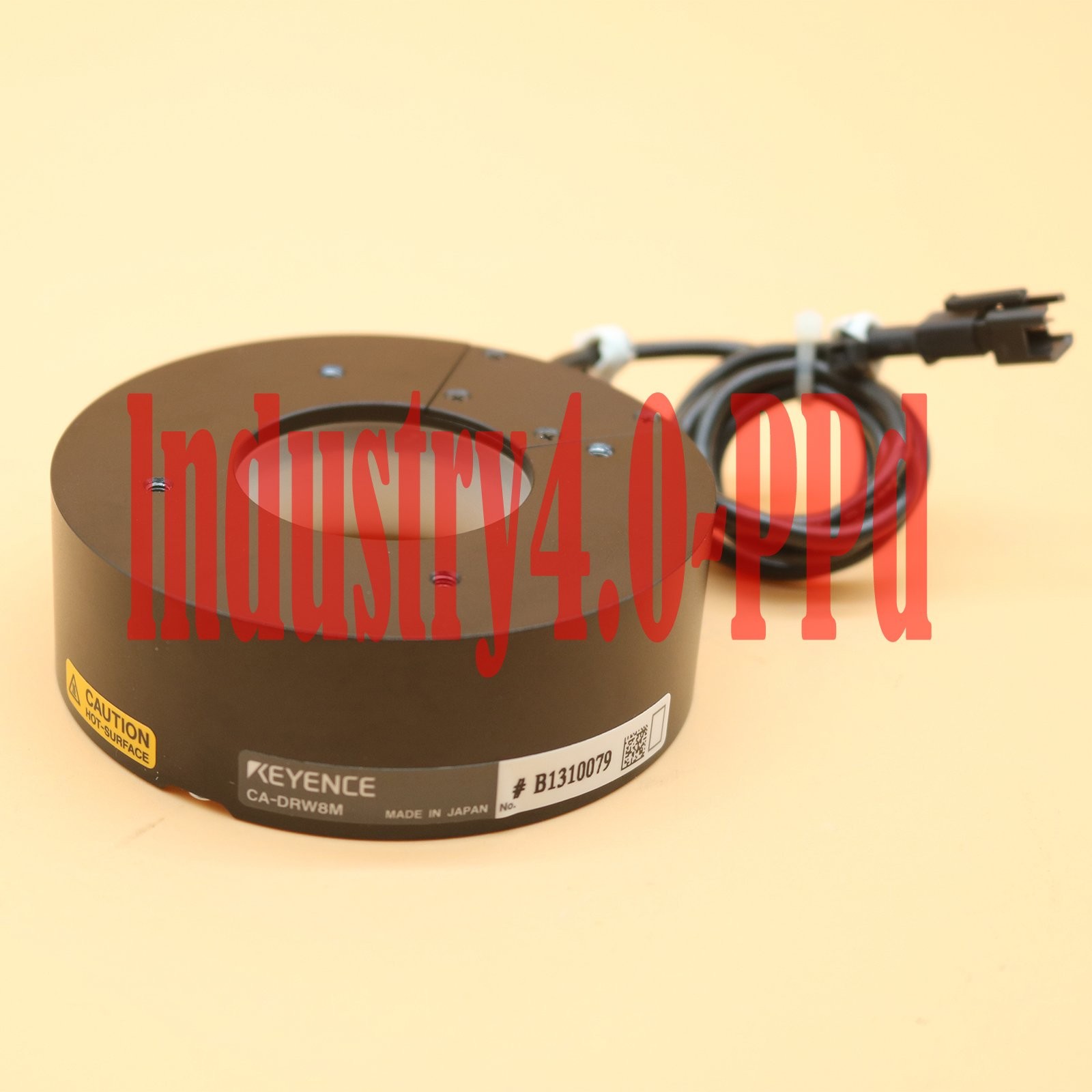 used Keyence CA-DRW8M Visual ring light source spot stock #YP1