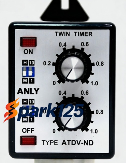 1PC NEW FOR Industrial Twin Timer ATDV-ND 1m-10h AC110/220V 50/60Hz