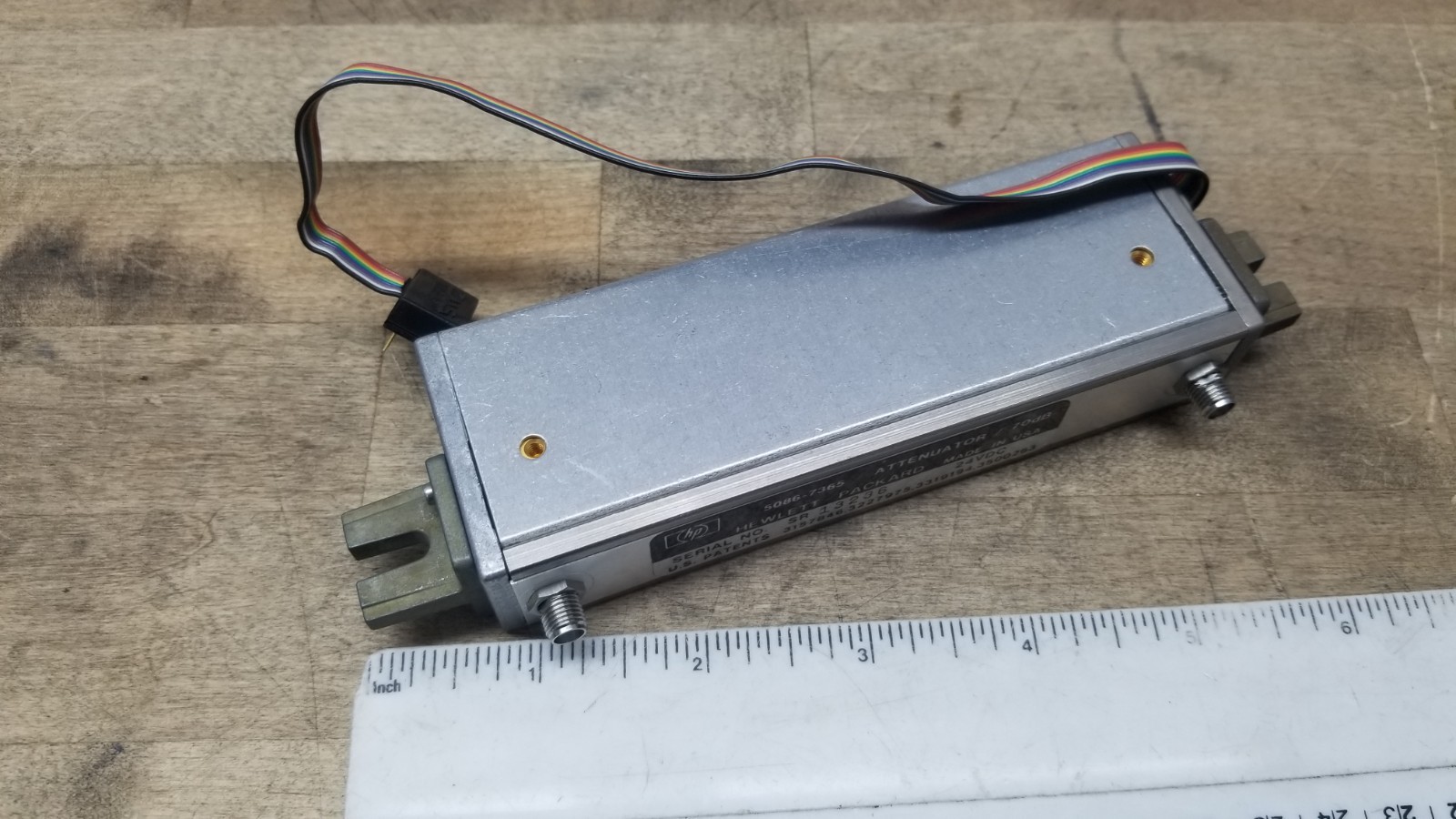 HP 5086-7365 70dB SMA RF Attenuator