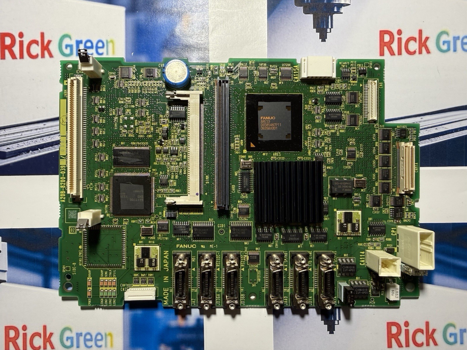 FANUC Main Board A20B-8200-0393 As Pictured 30 Days Free Return US NDA Available