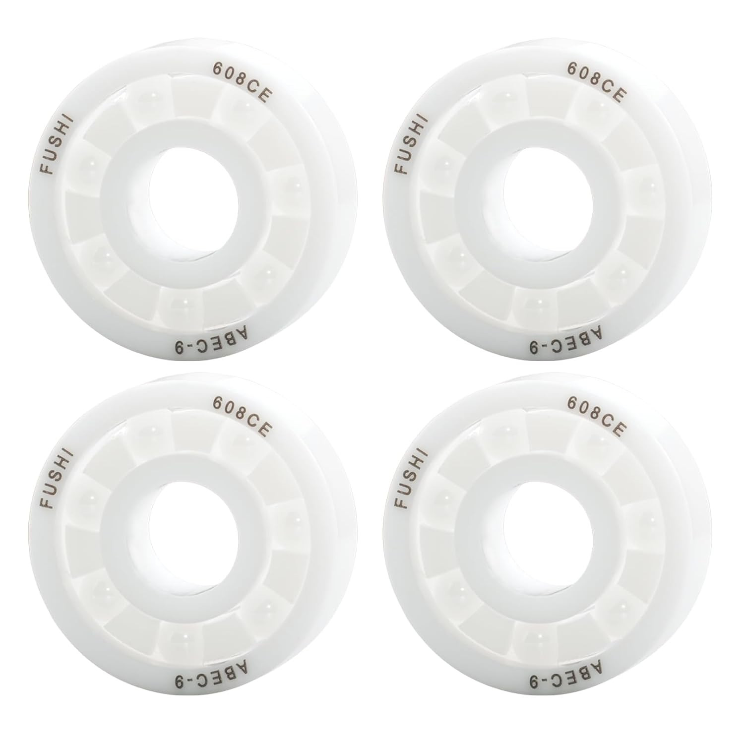 4PCS 608 Zro2 Zirconia Full Ceramic Bearing Full Zro2 Ceramic Ball Bearing Zirco