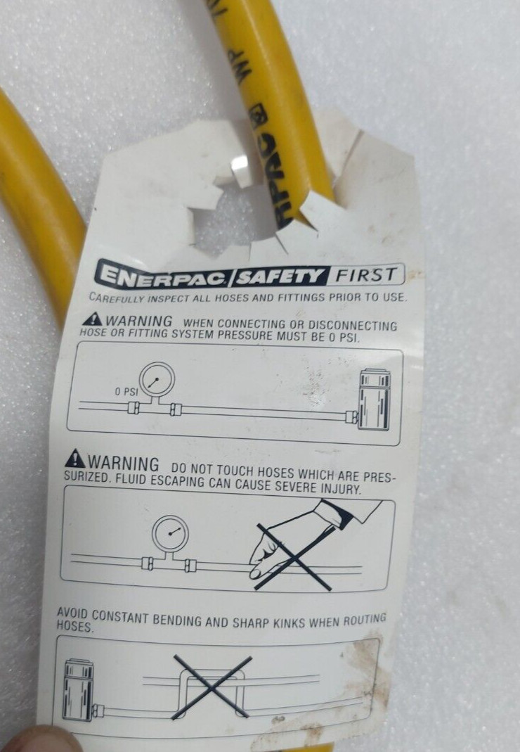 Enerpac WP 700 bar/10000 PSI 700 Series E6 4Q14 Twin Hydraulic Pressure Pipe