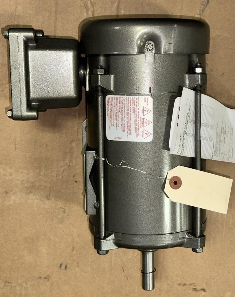 BALDOR #E95239260 / #34-5324-0486G1 0.5HP 200 V 3PH 3450 RPM, 56 FRAME
