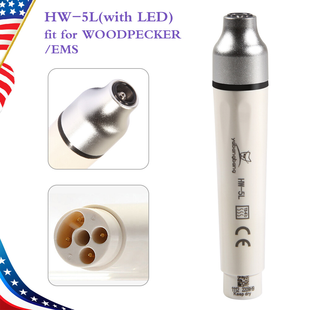 Dental LED Ultrasonic Scaler Detachable Handpiece HW-5L for EMS Woodpecker