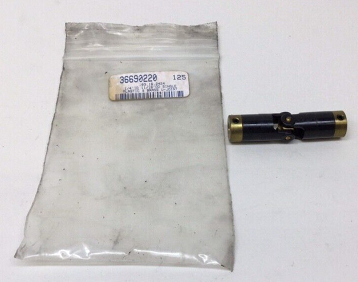 Huco 103.16.2424 Universal Joint Coupling 1/4 ID X 11/16″ OD Single