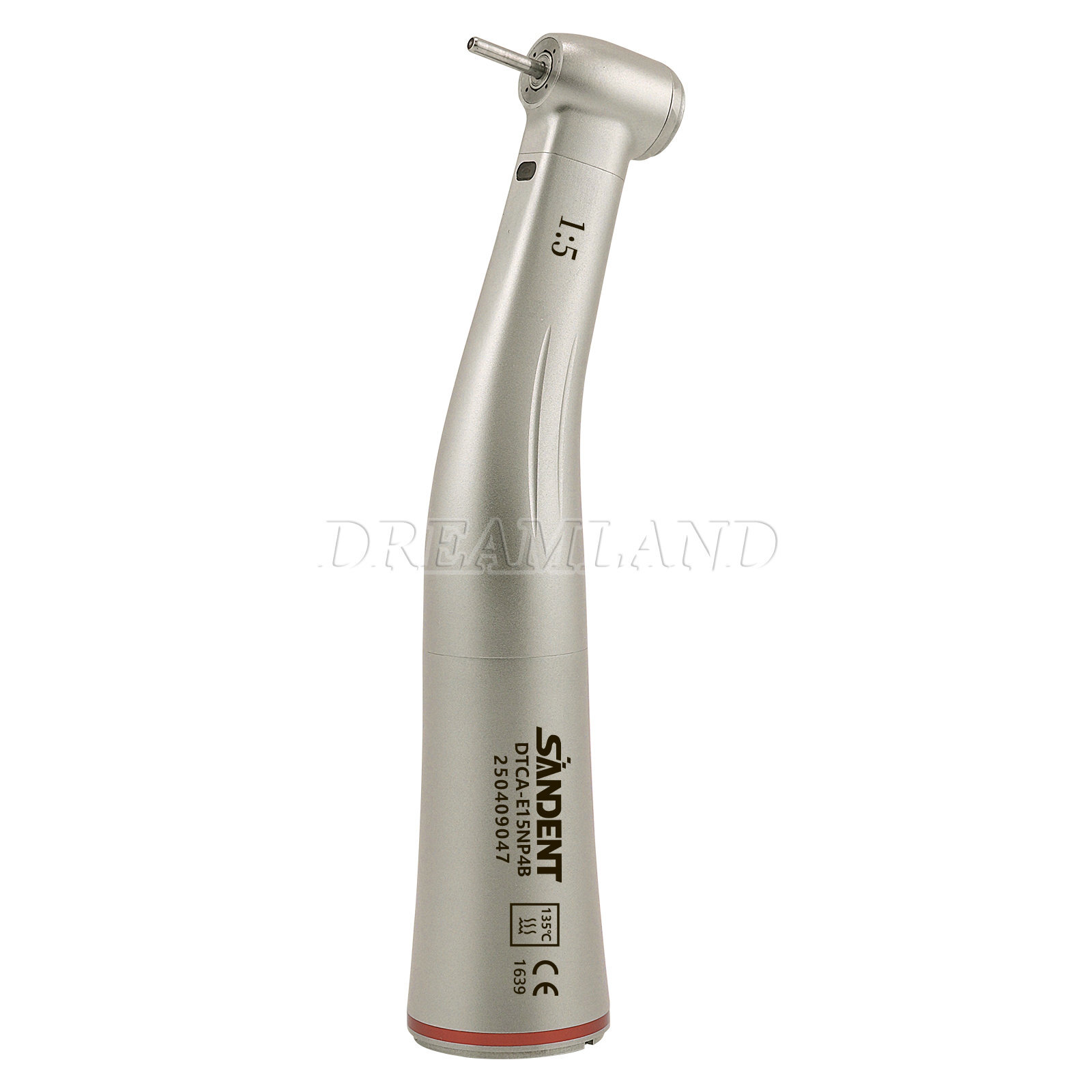 SANDENT Dental Electric Handpiece 1:5 Fiber Optic Contra Angle Standard E Type