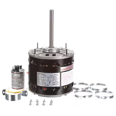 Century Fdl6002a Motor, Psc, 3/4 Hp, 1075 Rpm, 115V, 48Y, Open