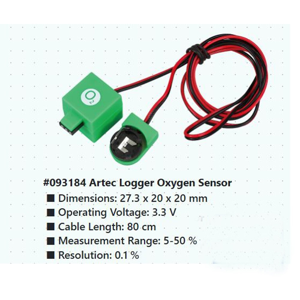 Artec Data Logger Oxygen Sensor Scientific Measurement Educational Tool Kit