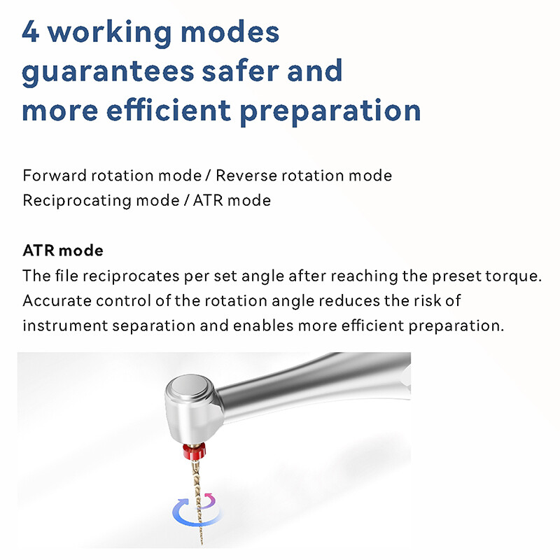 Woodpecker EndoFree Brushless Reciprocating Endo Motor 6:1 Contra Angle 1500rpm