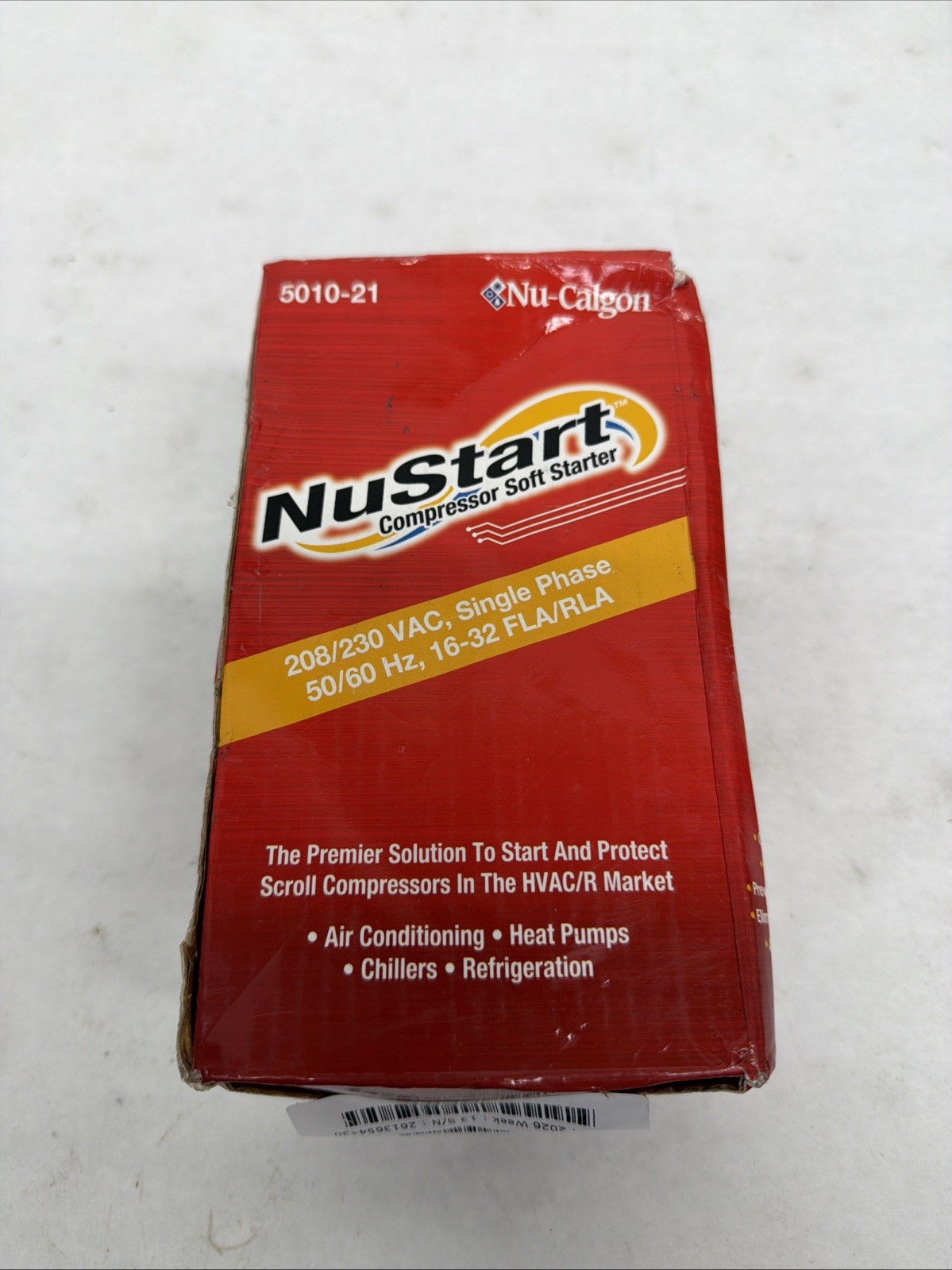 Nu-Calgon 5010-21 208-230 VAC 50/60Hz Single Phase 16-32 Amp RLA, Soft Starter