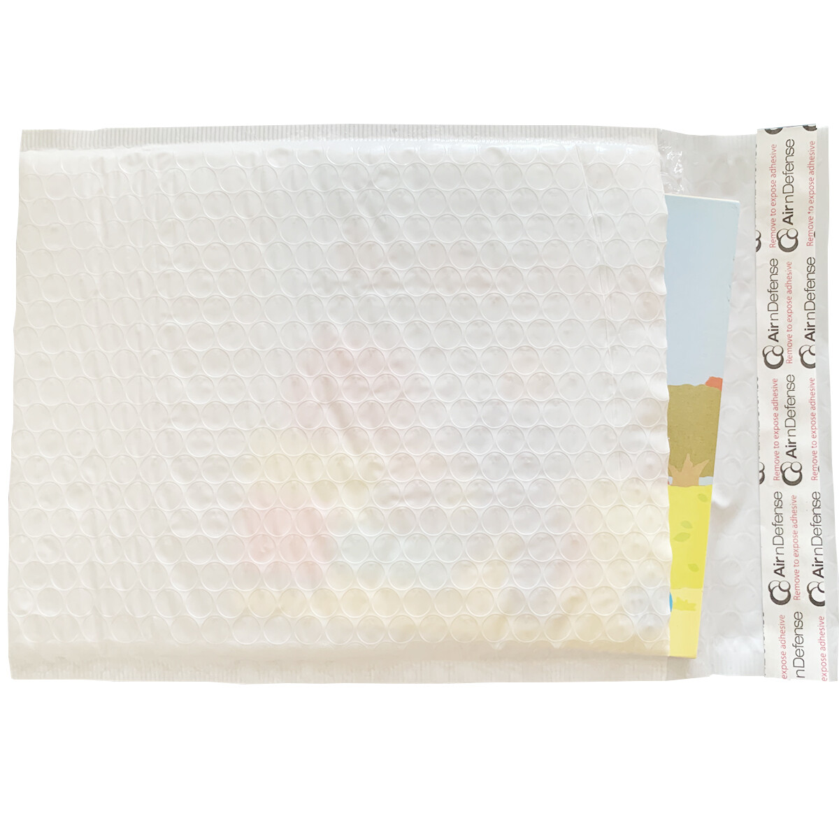 AirnDefense 500 #000 4X8″ White Poly Bubble Mailers Shipping Padded Envelope
