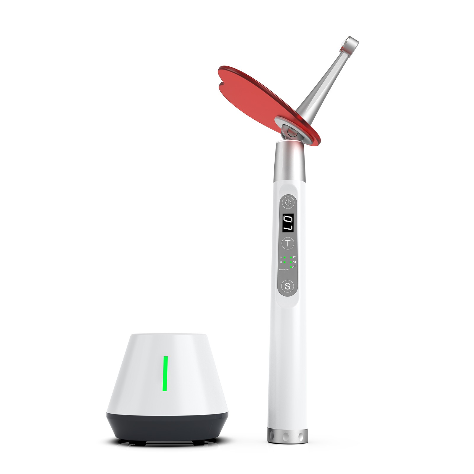 One Second Dental LED Curing Light 2500mW/cm2 Composite Resin Cure Lamp C25 Plus