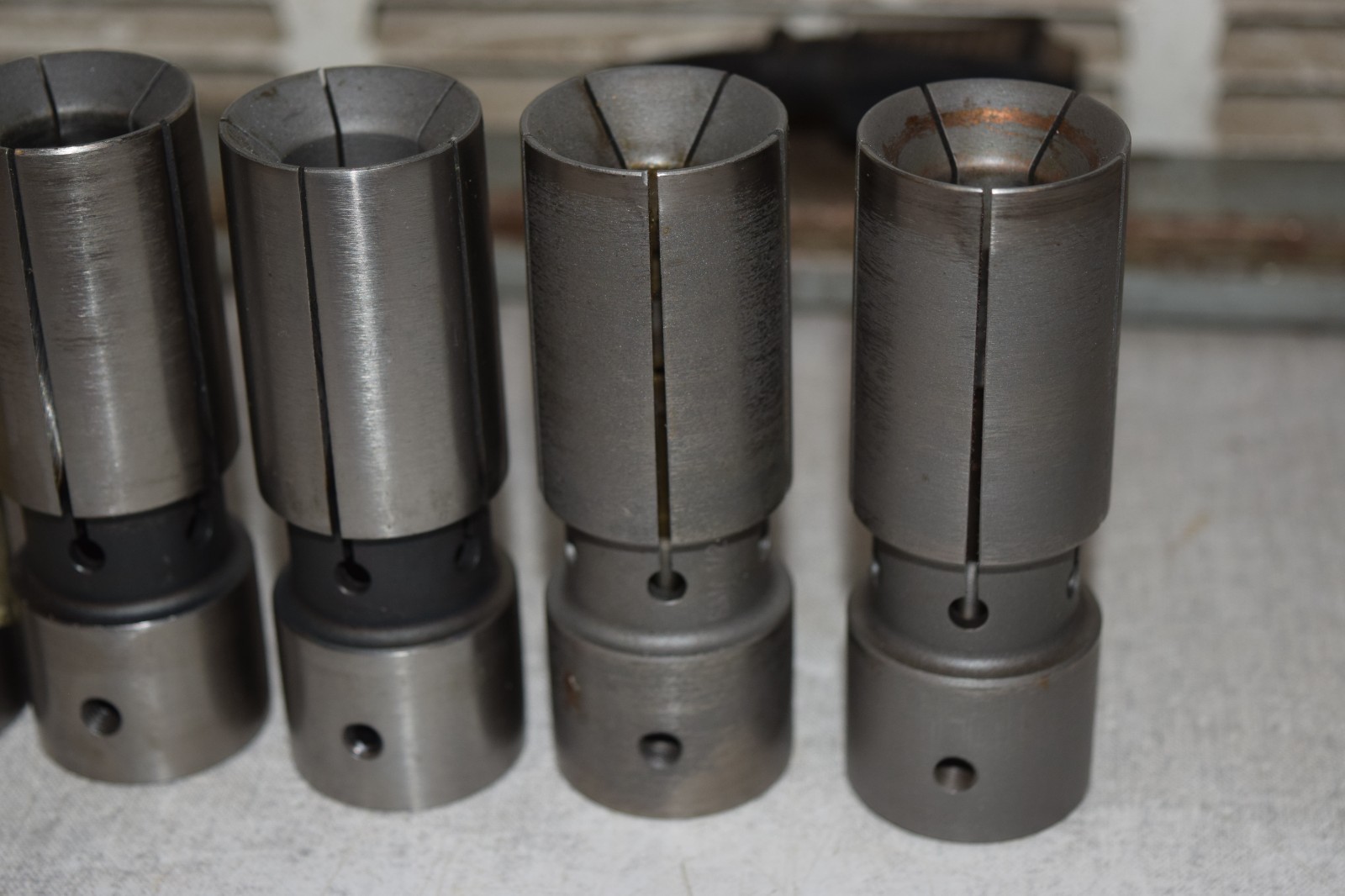 S&M Southwick & Meister 32DL Bar Loader Feeder Collet Collets Lot of 6