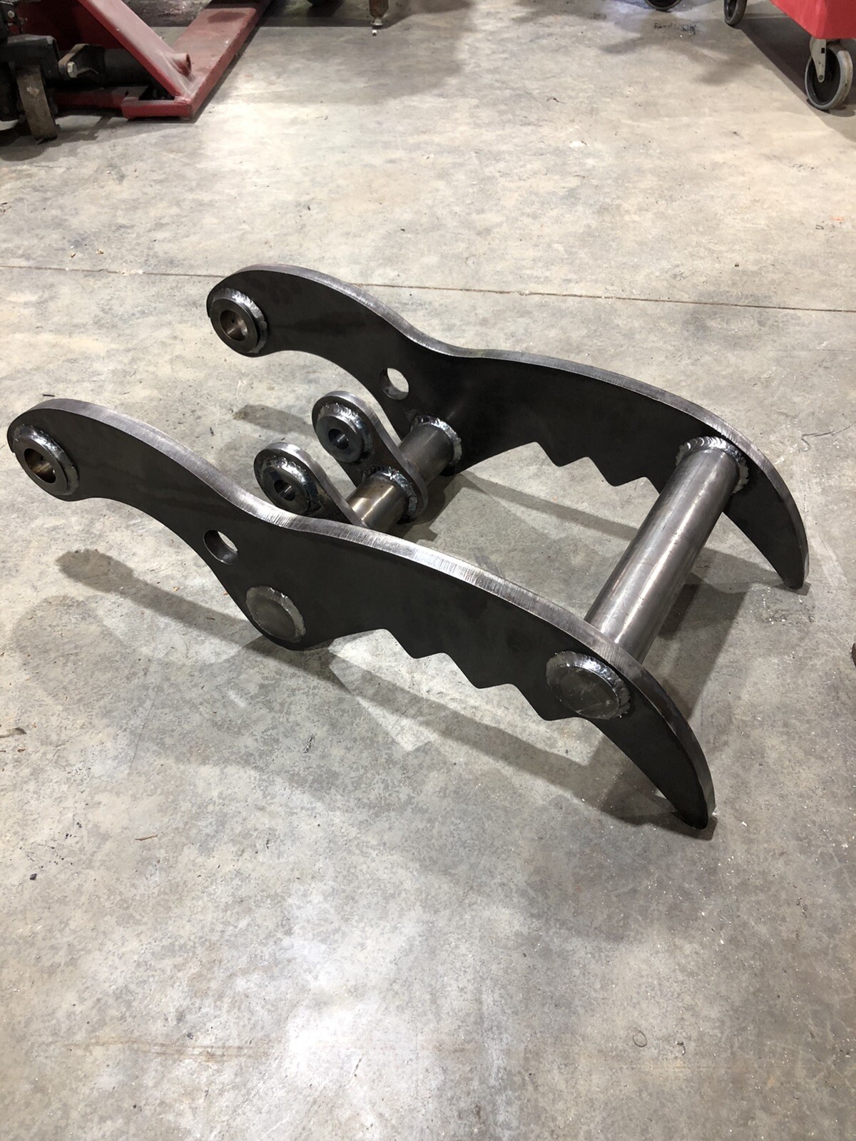 Takeuchi TB135 TB035 Pin On Hydraulic Thumb Clamp Grapple Kit