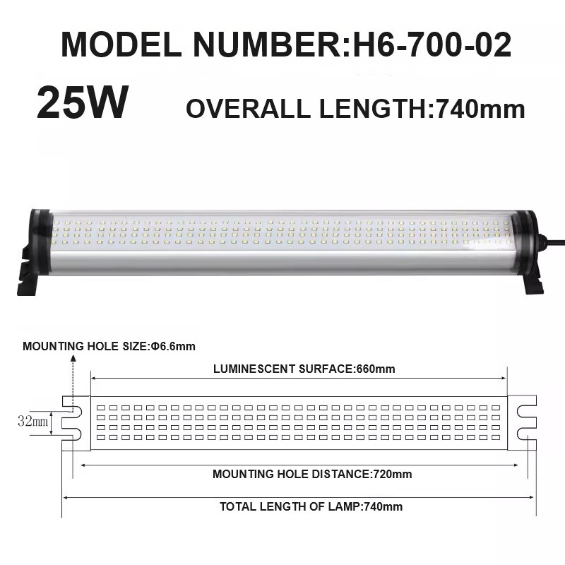 LED Milling CNC Machine Tool Light Explosion-proof Waterproof Oil-proof Workshop