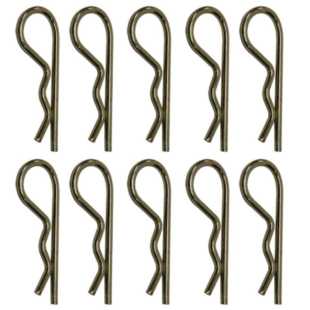HII20-0068 10 pk Universal Tractor Attachment Hair Pin Clip