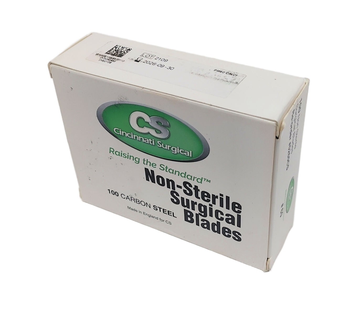 Box of 100 Cincinnati Surgical Size 60 Non-Sterile Blades