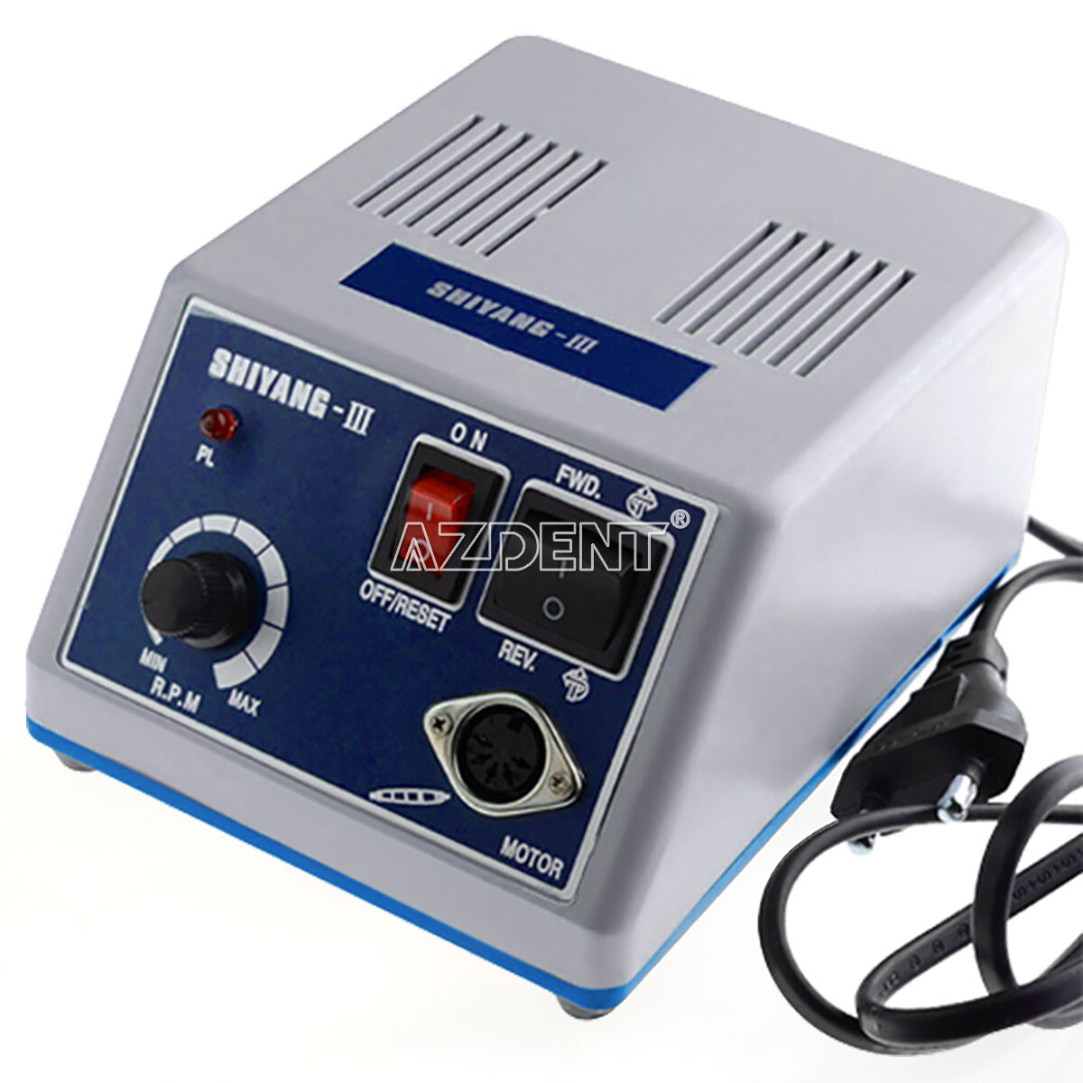 Dental Lab Marathon Electric Micromotor Polishing Unit / 35K rpm Motor Handpiece