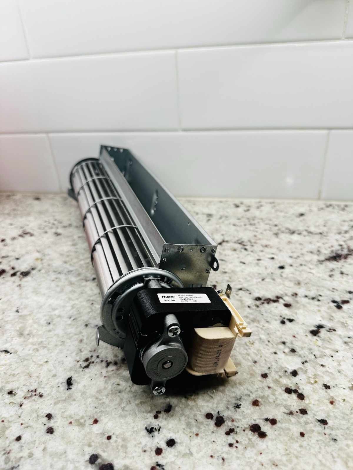 Huayi HY6025 HVAC Cross Flow Blower Fan Assembly Motor 160251201025 AC120V 49W