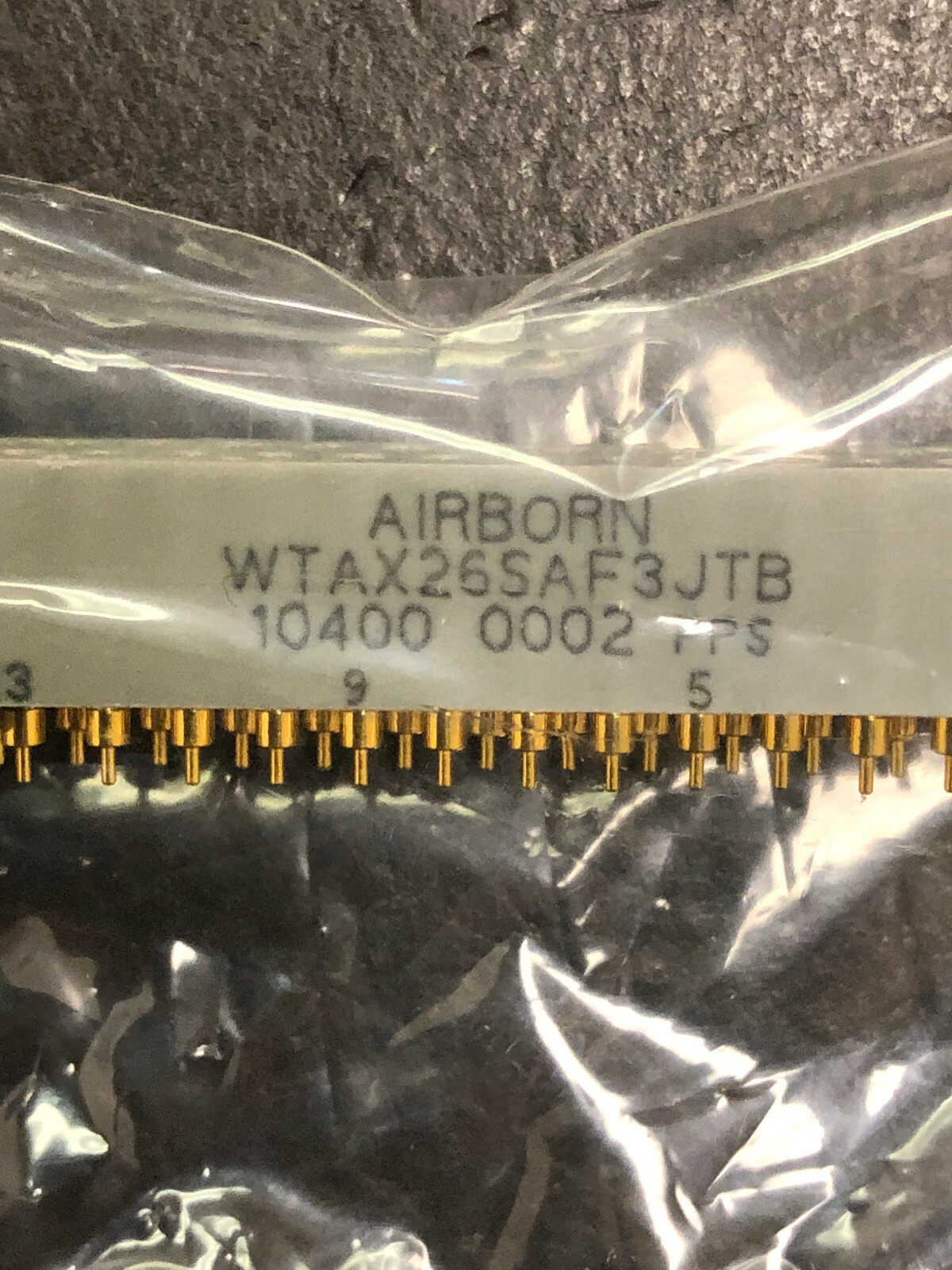 WTAX26SAF3JTB AIRBORN CONNECTOR LOT OF 3 NEW