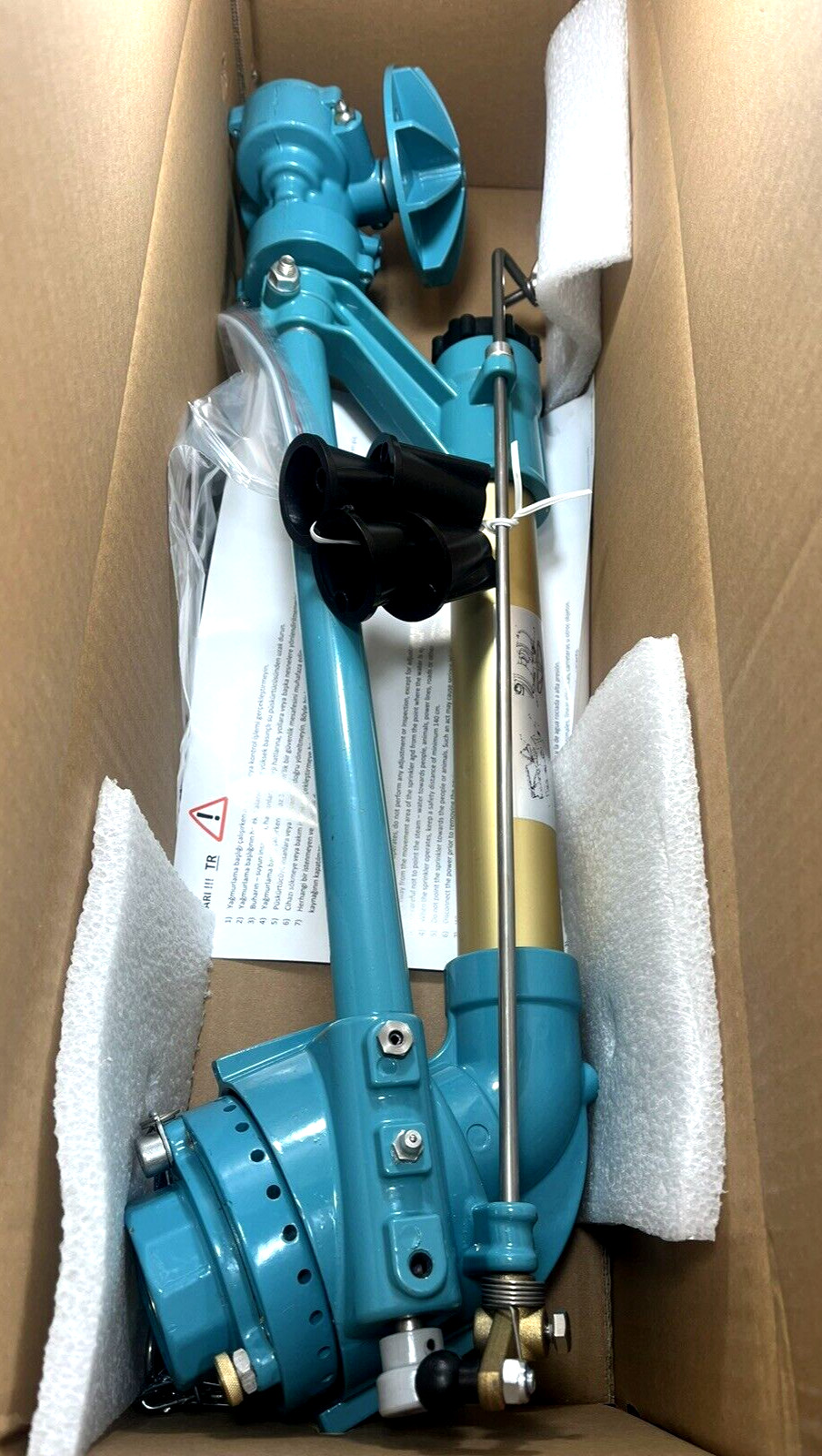 1 NEW YUZUAK 1.5″ JET 35 RAIN GUN SPRINKLER TRAVELER /REEL GUN/ PASTURE AND MORE