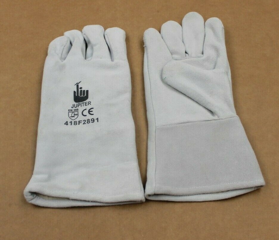NEW – Jupiter Industries Shop and Welding Gloves – Gray – Unisex Adult (1-Pair)