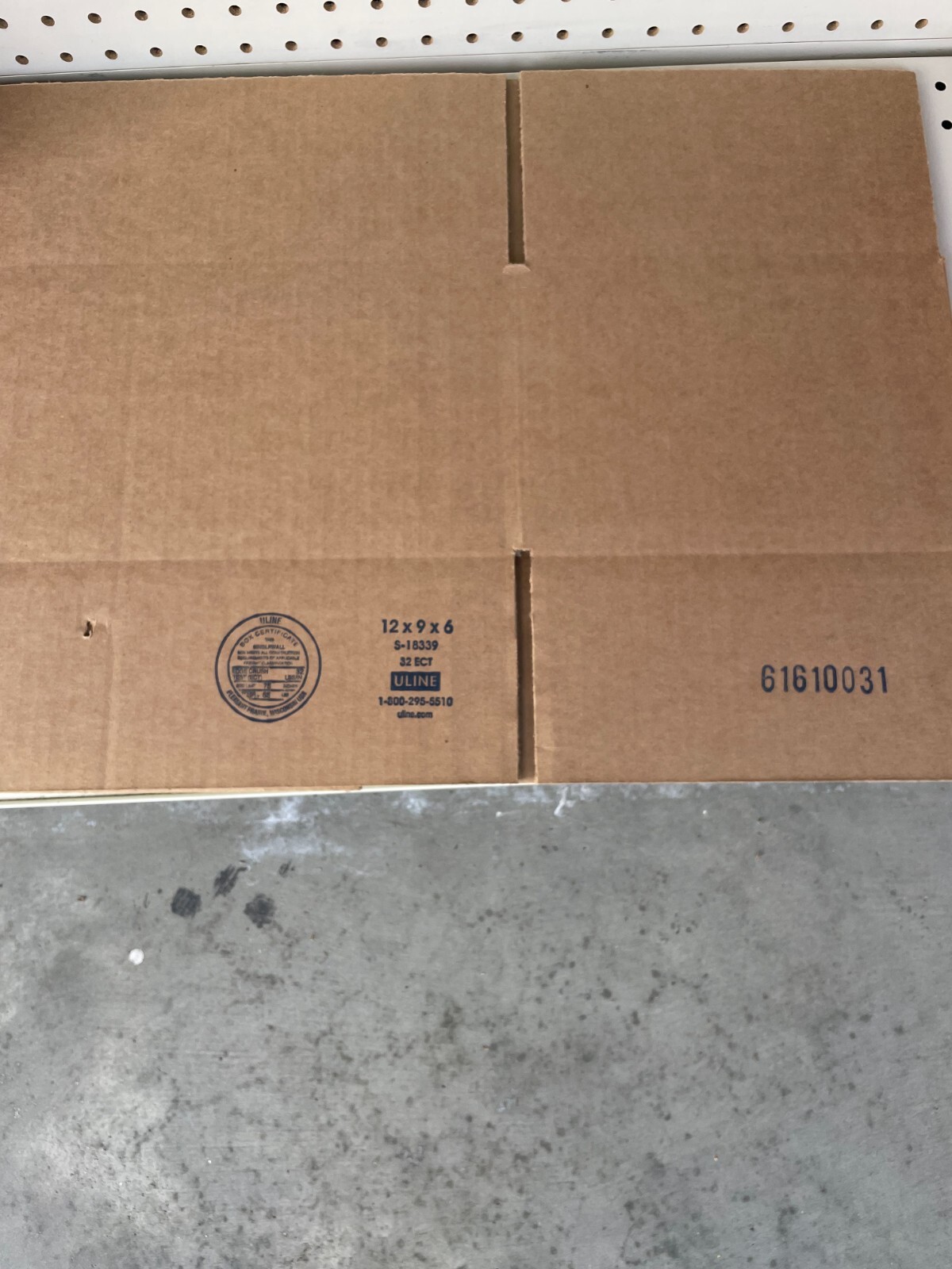 12x9x6 box (single item)