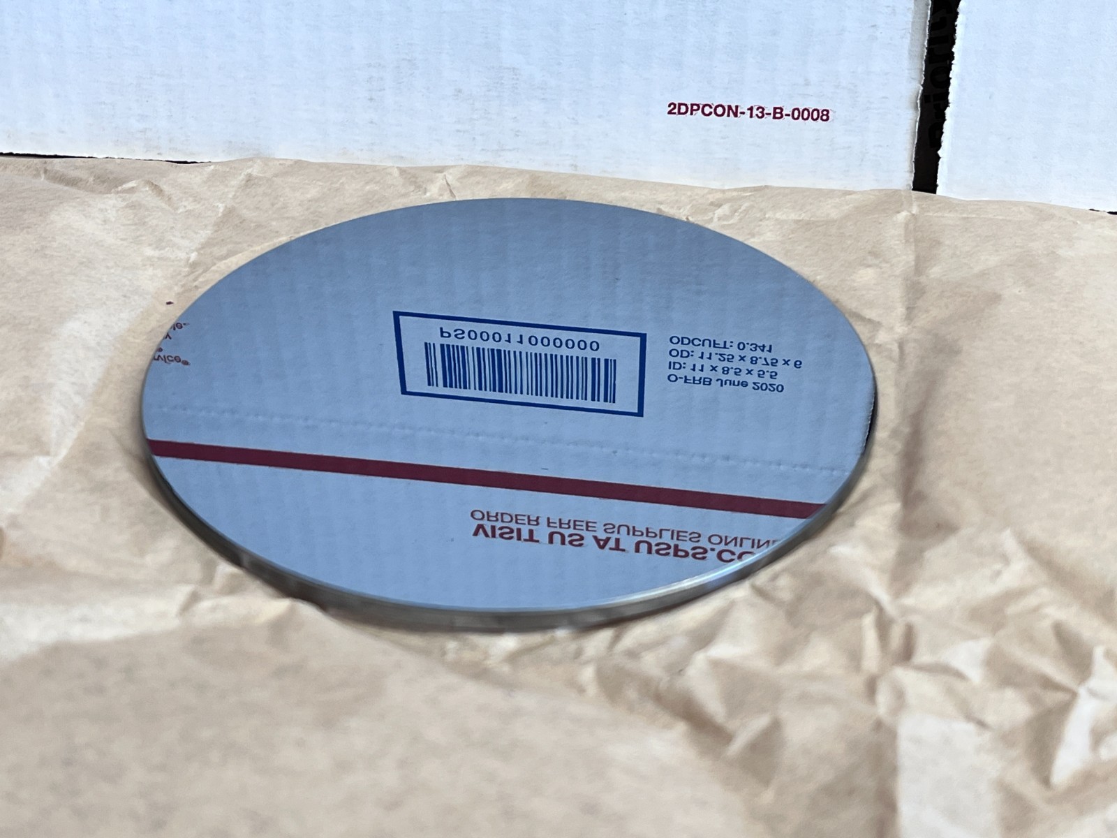 Meller Optics Silicon Window, Uncoated Optical SCD1862-02A