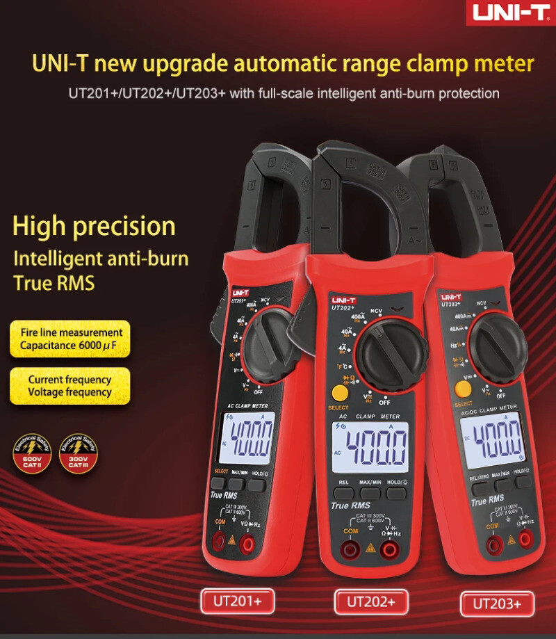 Clamp Meter Digital Tester Professional Voltmeter Pliers Ammeter Electric Tester
