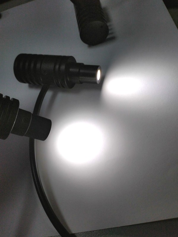 8 9 10mm Industrial LED Point Light Source Coaxial Stereo Microscope 110-240V
