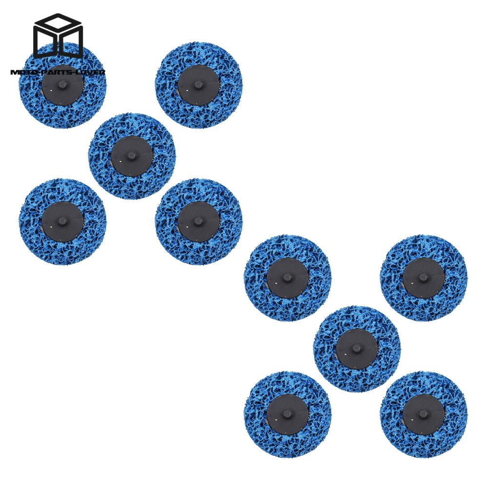 3 Inch Quick Change Easy Strip & Clean Discs For Paint Rust New 10Pcs