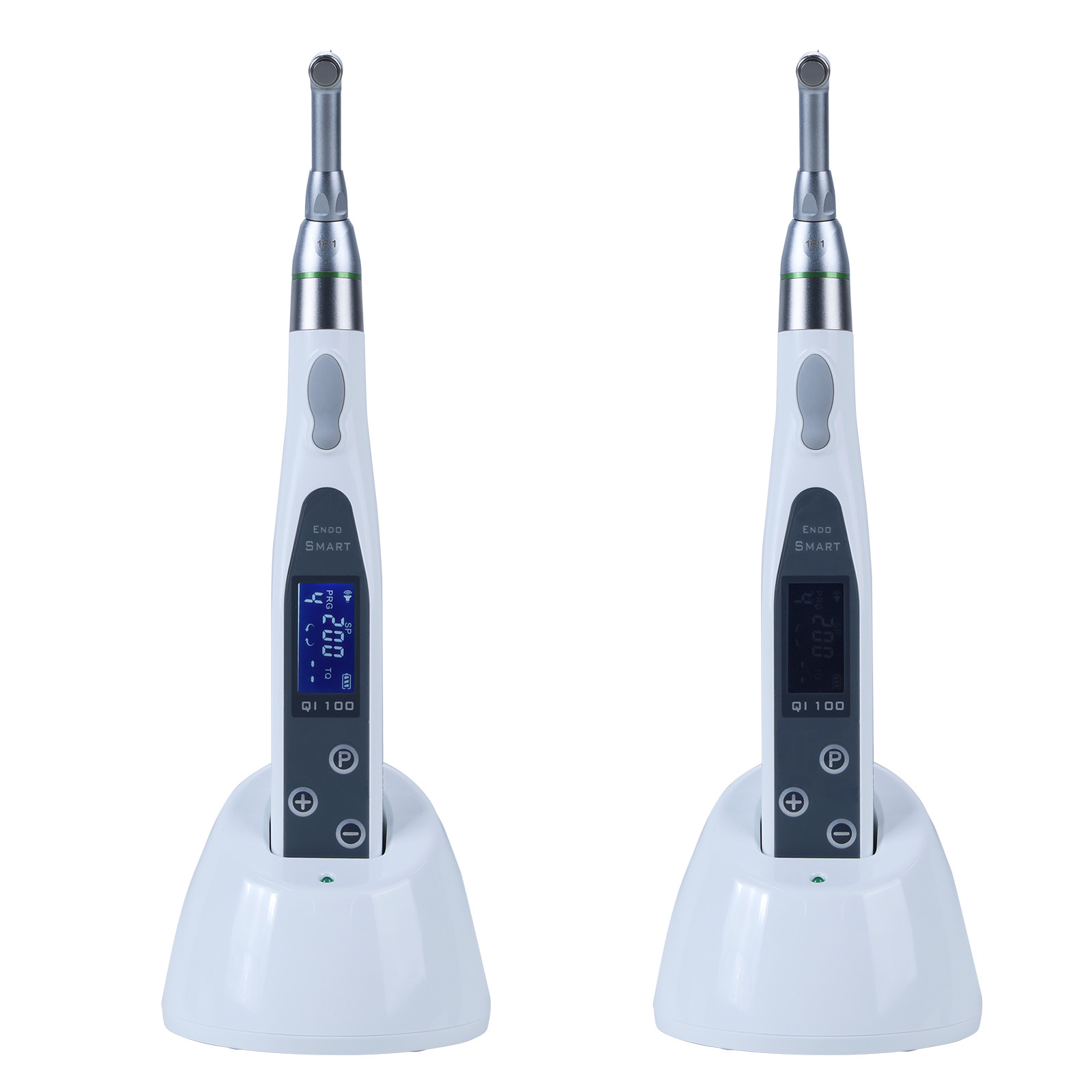 Dental Cordless LED Endo Motor 16:1 Contra Angle/4.5″LCD Apex Locator Root Canal