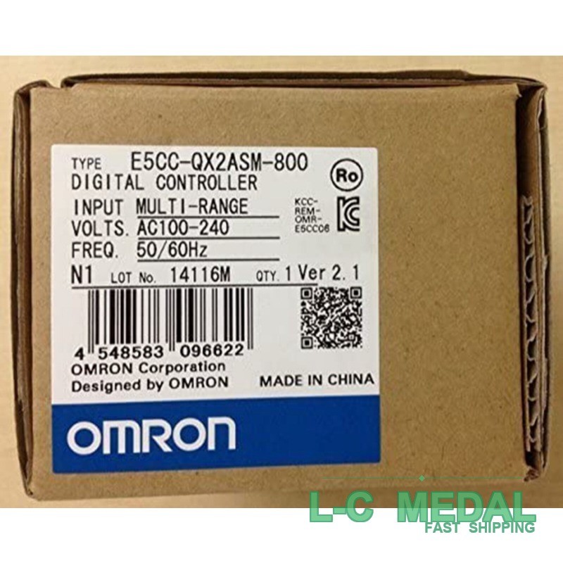 New 1PC Omron E5CC-QX2ASM-800 Temperature Controller in Box Free Shipping