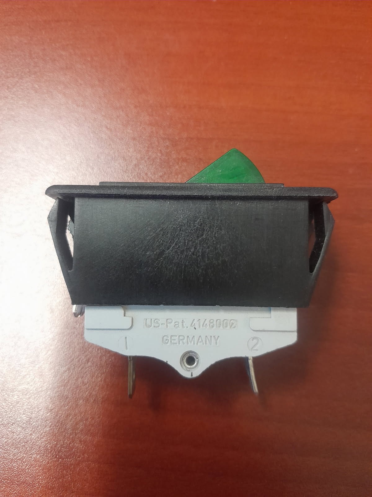 41-11-P10 10A AC250V 4148002 Waterproof ship type power switch rocker, Green