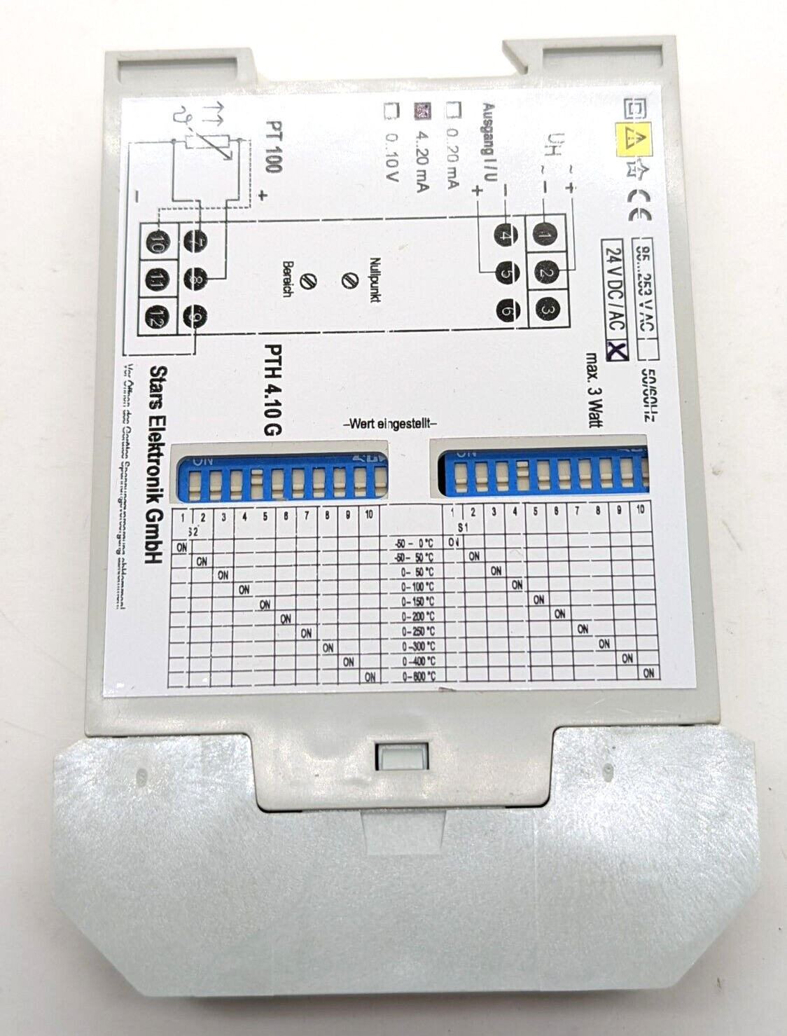 4X Stars Electronics PTH 4.10 G Converter / Convertor 24VDC
