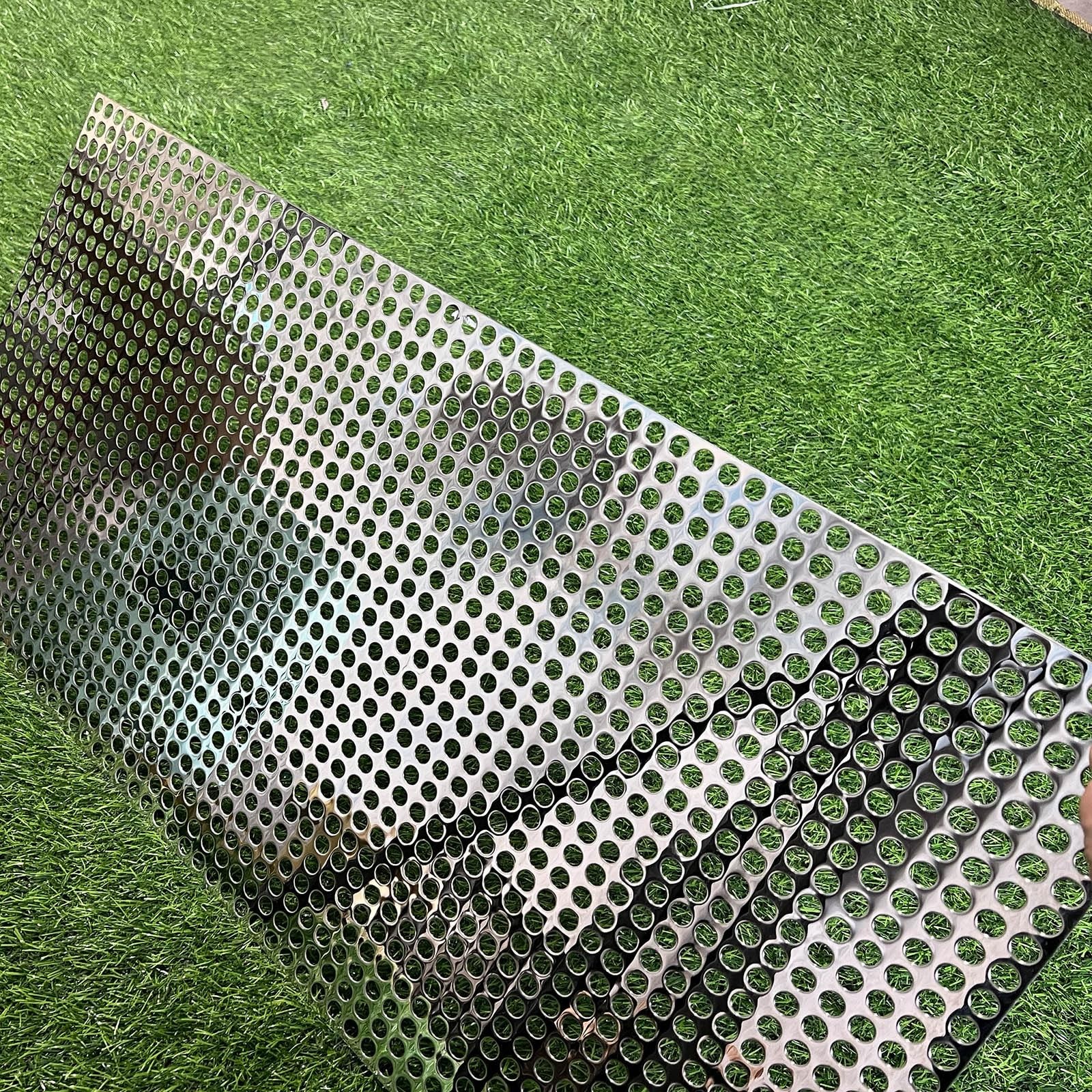 30″x15″ Perforated Metal Sheets 20 Gauge Expanded Metal Mesh Aperture 0.4in 1…