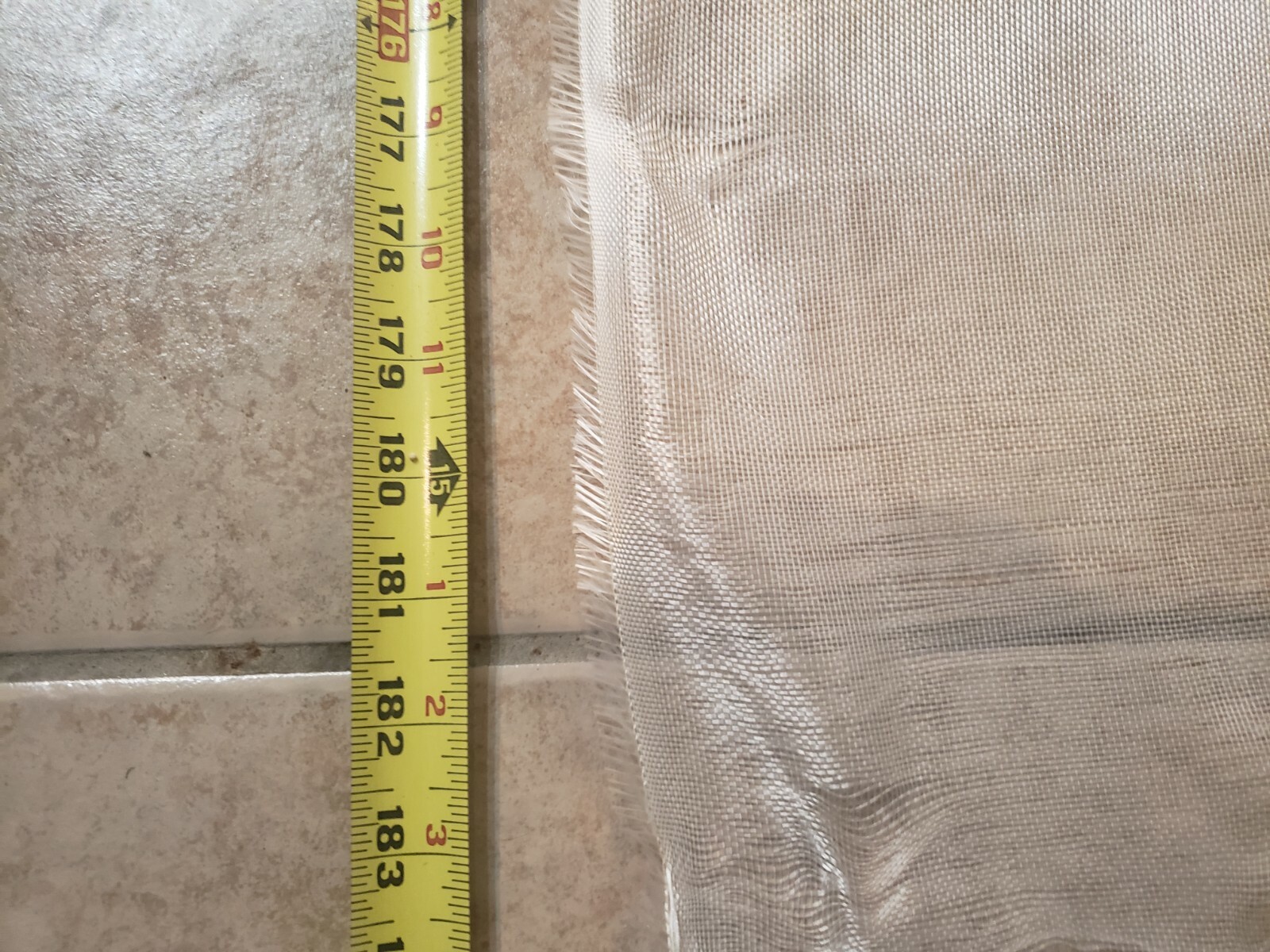 Fiberglass Cloth Fabric 58 1/4″ Wide x 15ft (5 Yards, 72.5 sqft)