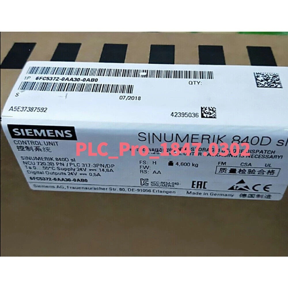1PCS Brand New SIEMENS 6FC5372-0AA30-0AB0 6FC5 372-0AA30-0AB0 Fast delivery
