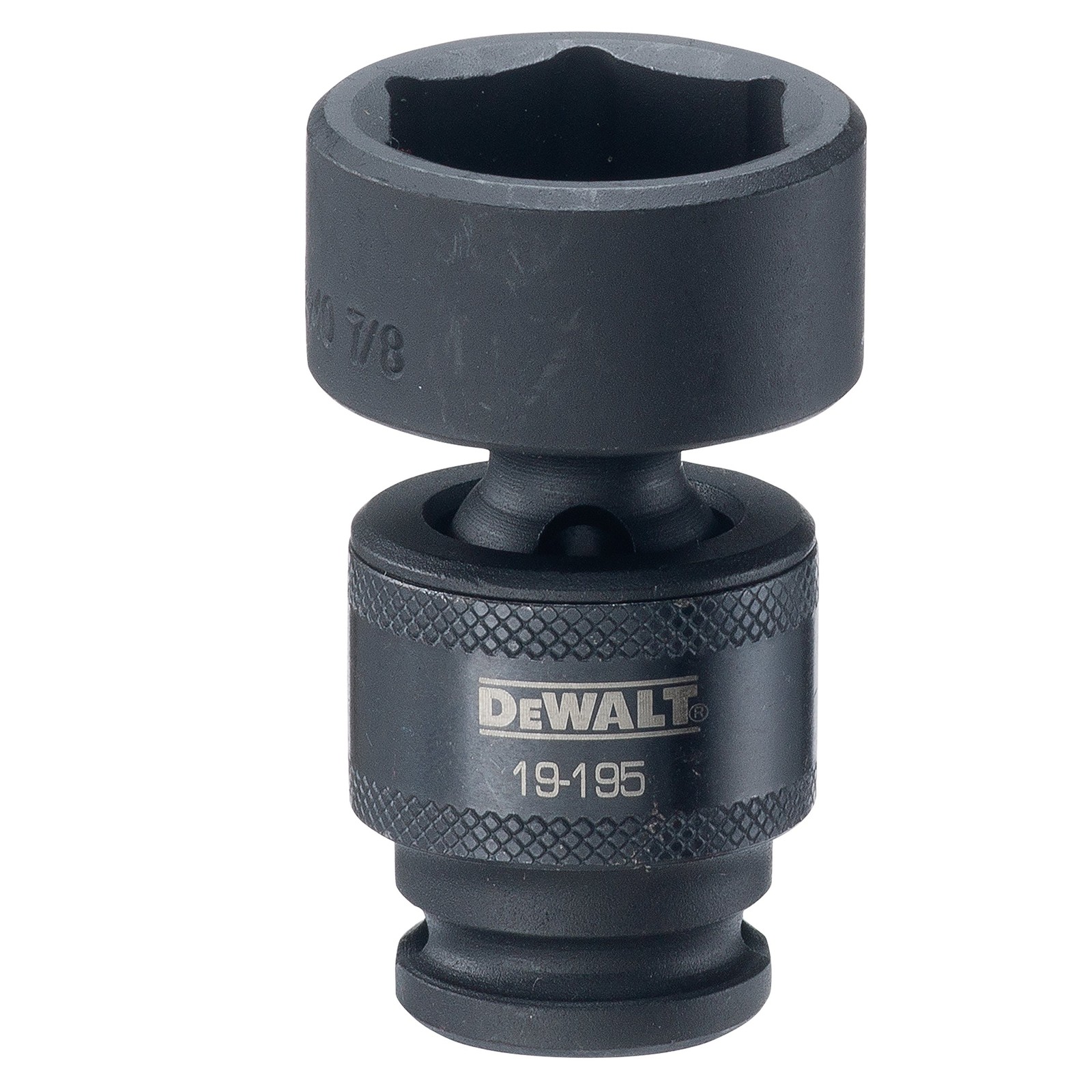 DeWalt DWMT19195B 7/8in Swivel Impact Socket 3/8in Drive 6 Point SAE