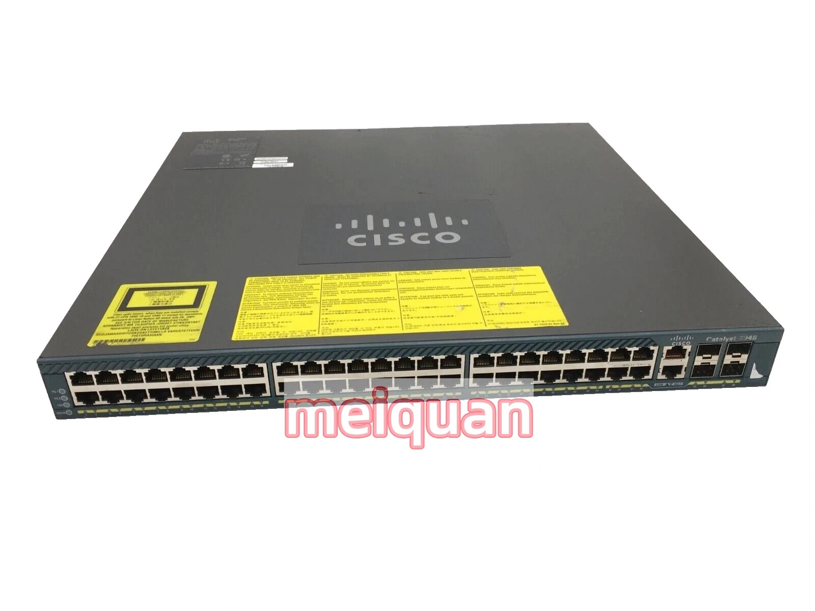 NEW Cisco WS-C4948-S 48 Port Managed Gigabit Ethernet Switch Fast Delivery！