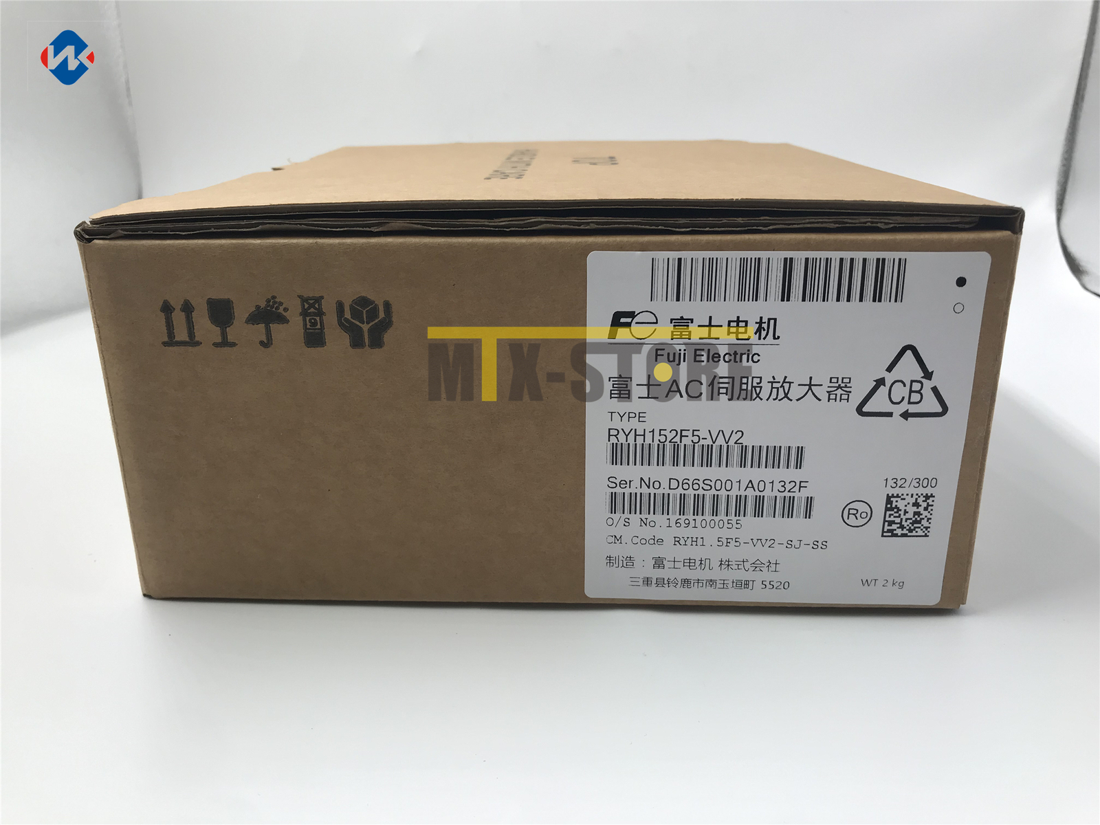 1pcs Brand New Fuji Servo Drive RYH152F5-VV2 RYH152F5VV2 In Box