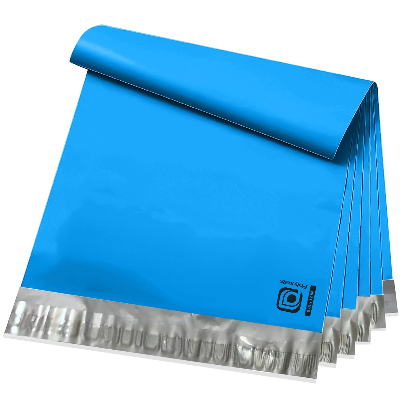 1000 9×12 Poly Mailers Envelopes Self Sealing Shipping Mailers Blue POLYSELLS