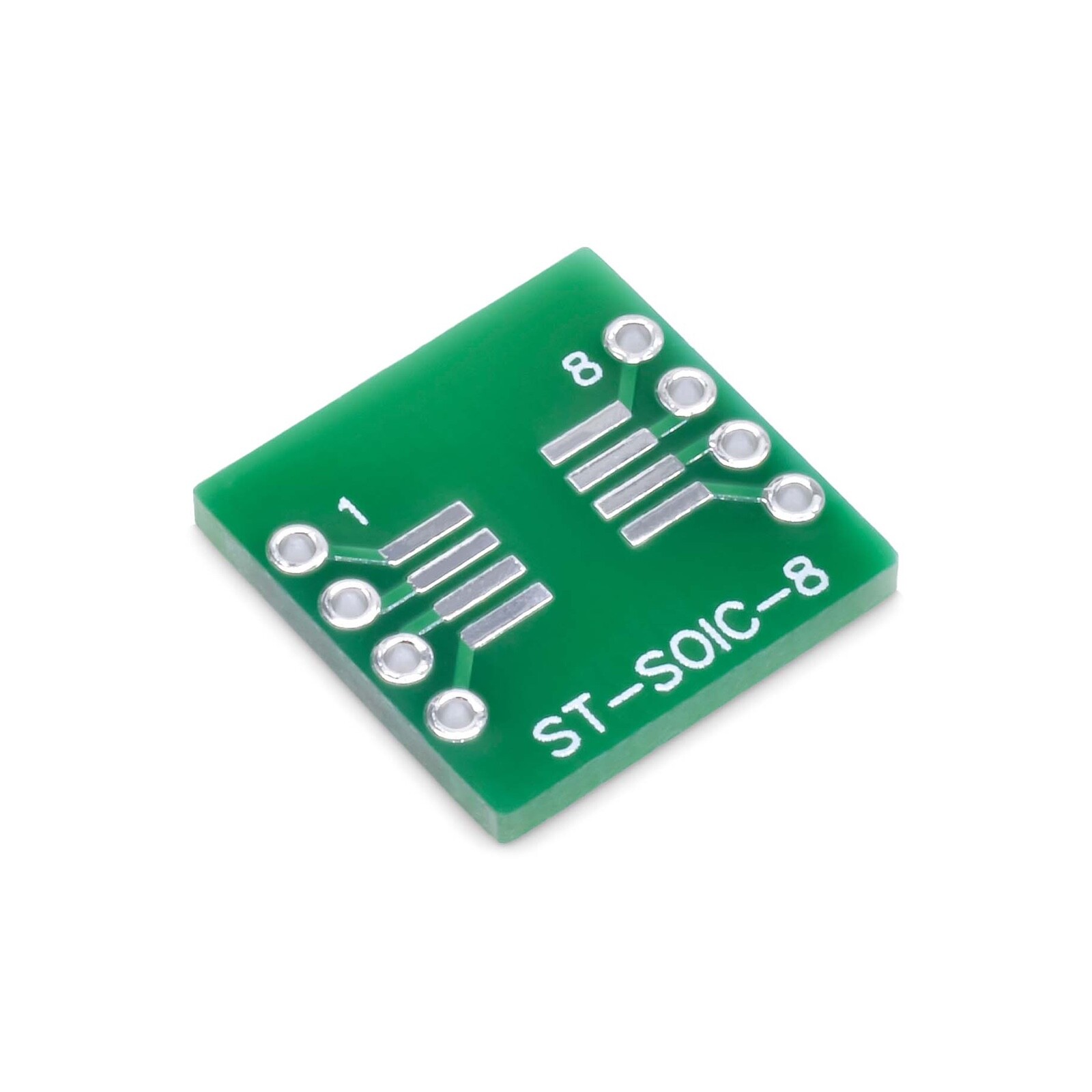SOIC-8 / SOP8 SMD to DIP Adapter, PCB Breadboard Adapter ST-SOIC-8, 5 Pieces