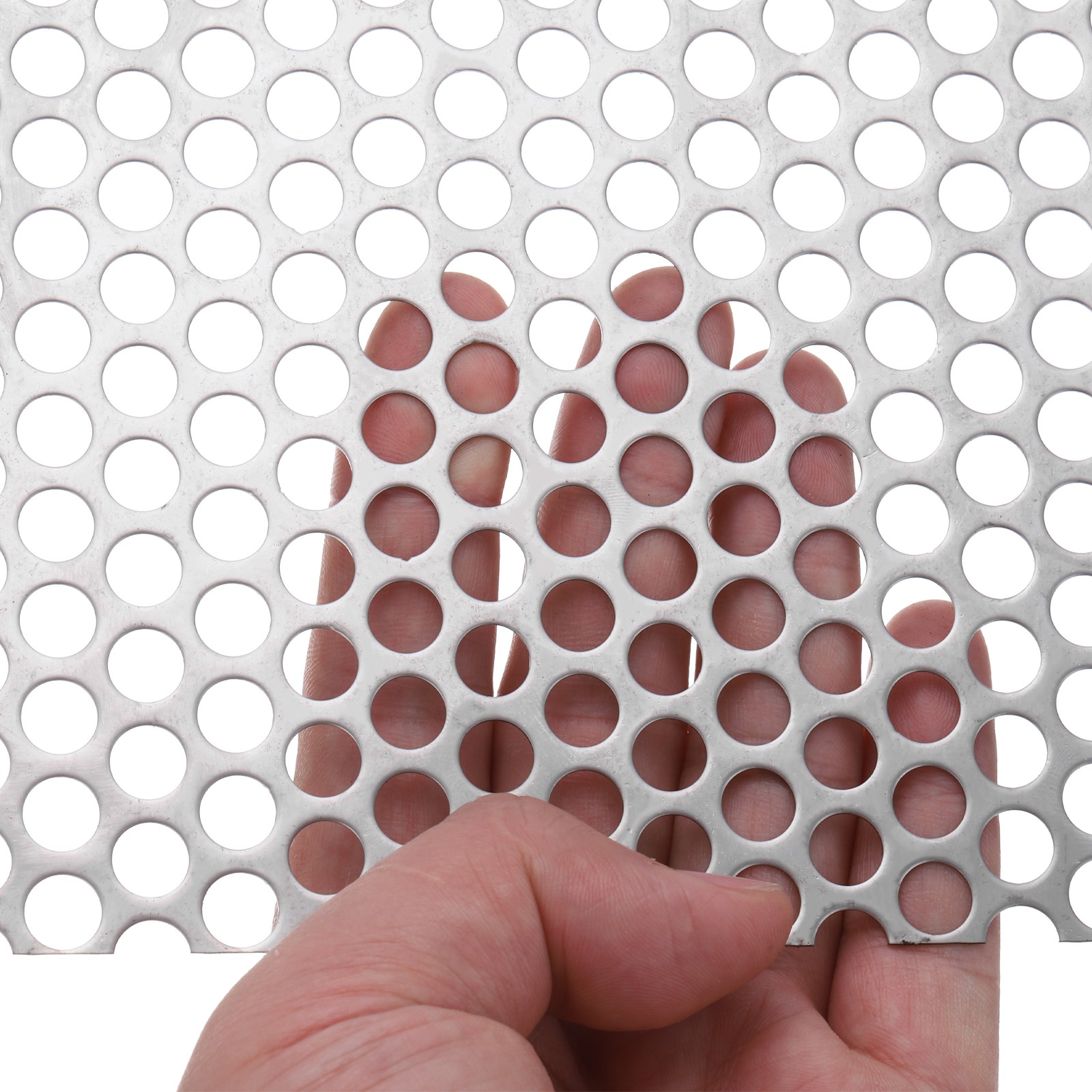 20GA 11.8″x11.8″ Round Hole 304 Stainless Steel Perforated Sheet