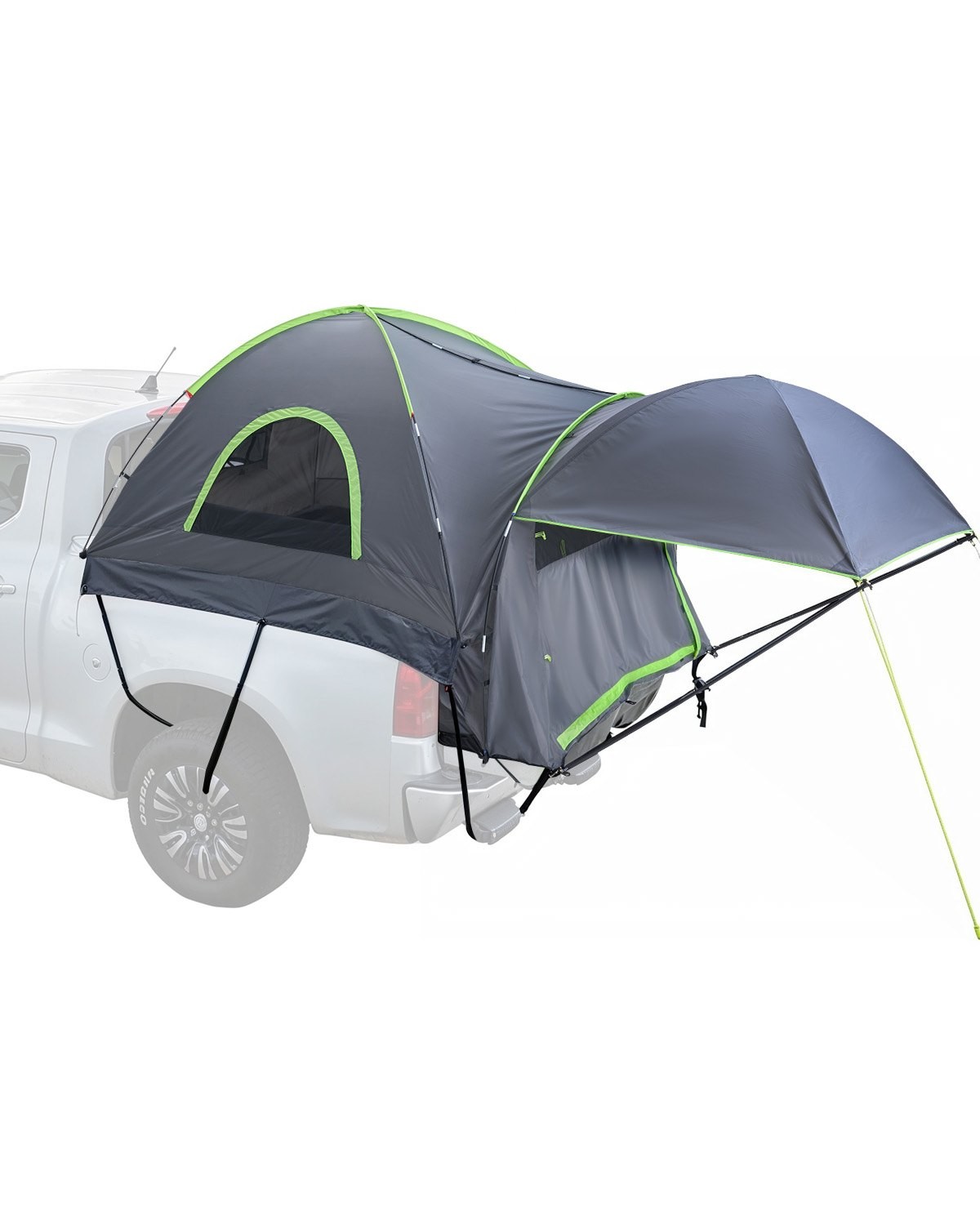 New/Pickup Truck Tent, Fits 5.0-5.2 ft Truck Tents for Camping, Waterproof PU200