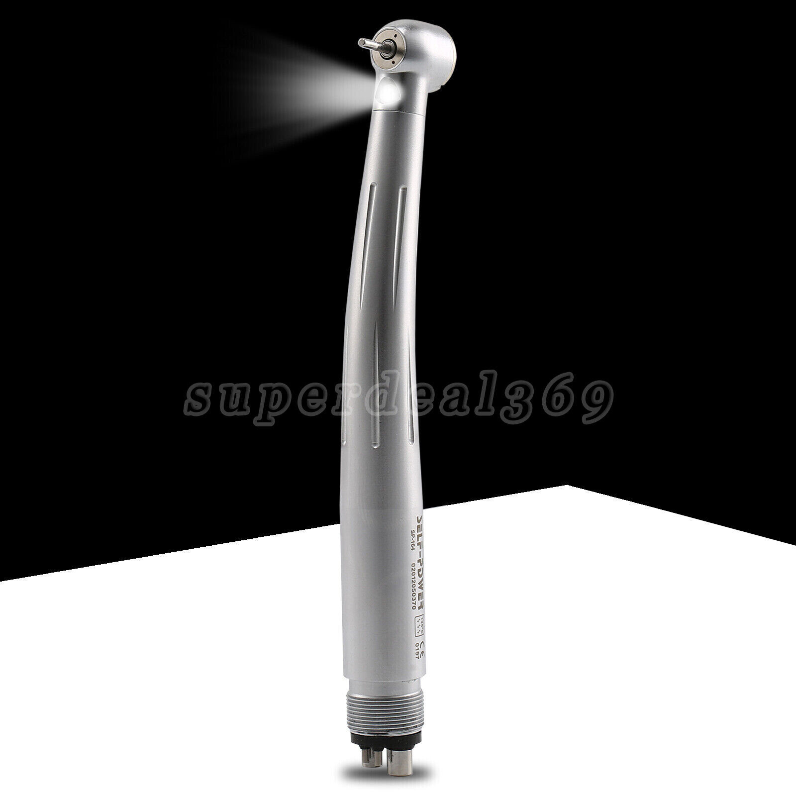 SELF-POWER Dental Fiber Optic LED E-generator Turbine Handpiece 2/4H Rotor tr