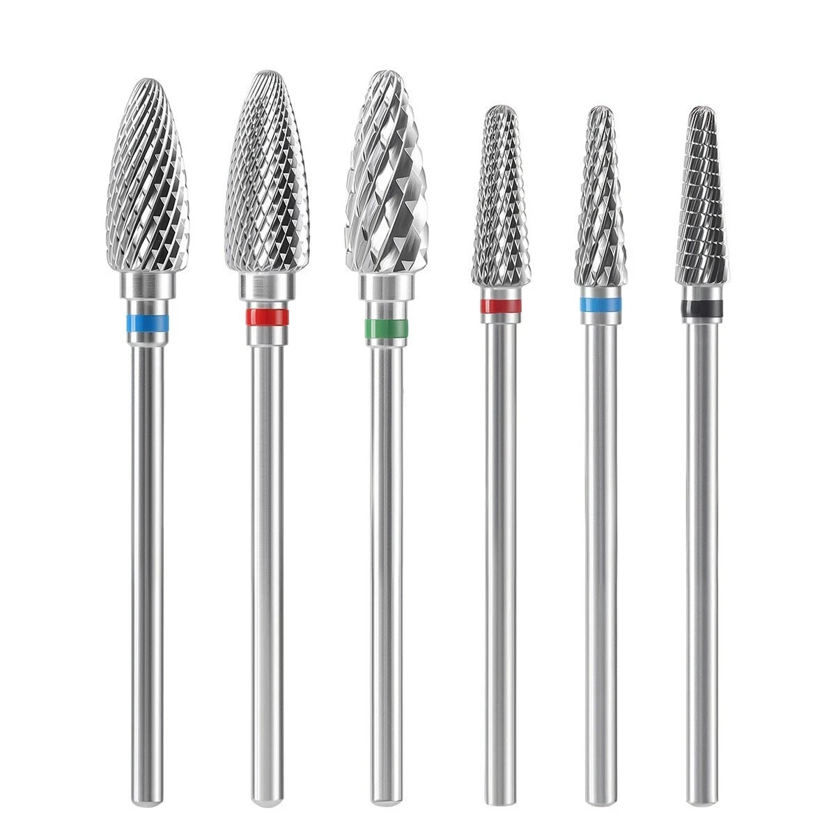 6 Types Lab Dental Low Speed Tungsten Steel Carbide Burs Cutting Bur Drills