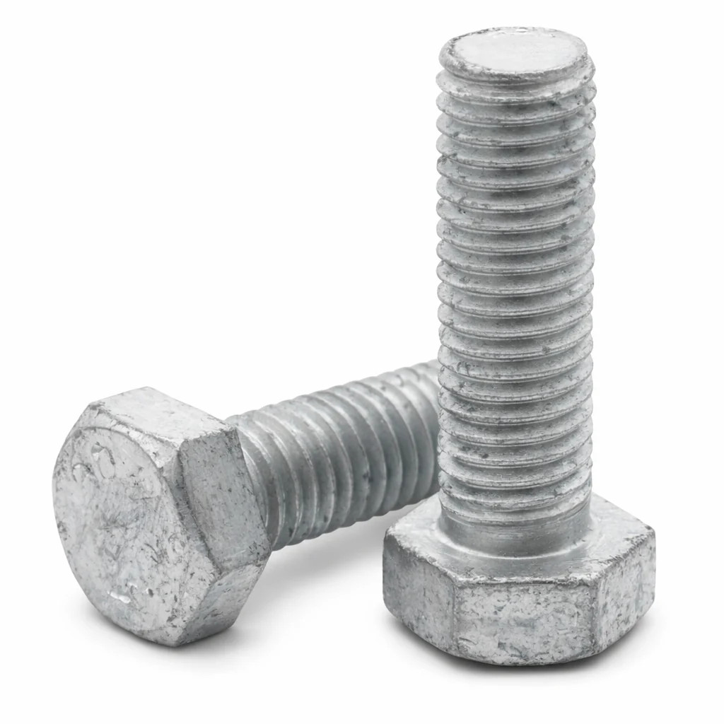 BULK BOX! 1/2″-13×3″ Hex Bolts A307 Grade A Coarse HDG 300pcs