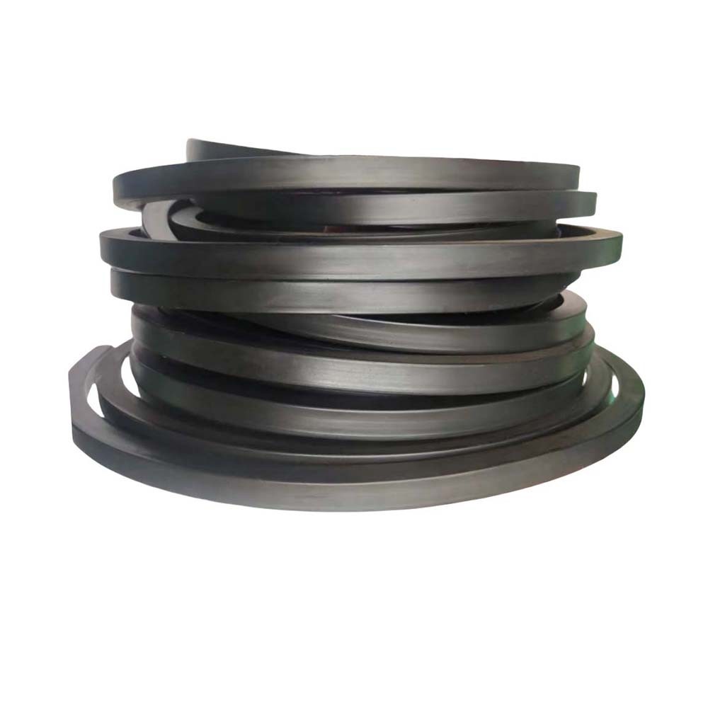 Black Fluororubber Square Seal Strip Fluorine Rubber Seal Square Bars Oil Proof