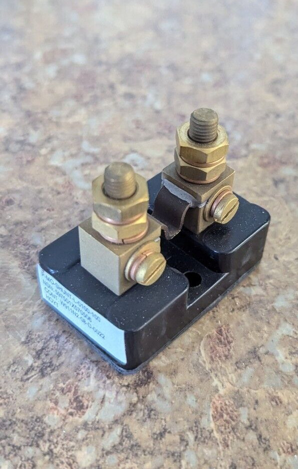 5 Hoyt Shunt LC Base Current P-MO-Shunt-L-0100-100 100mV 100A Amp Panel Lot